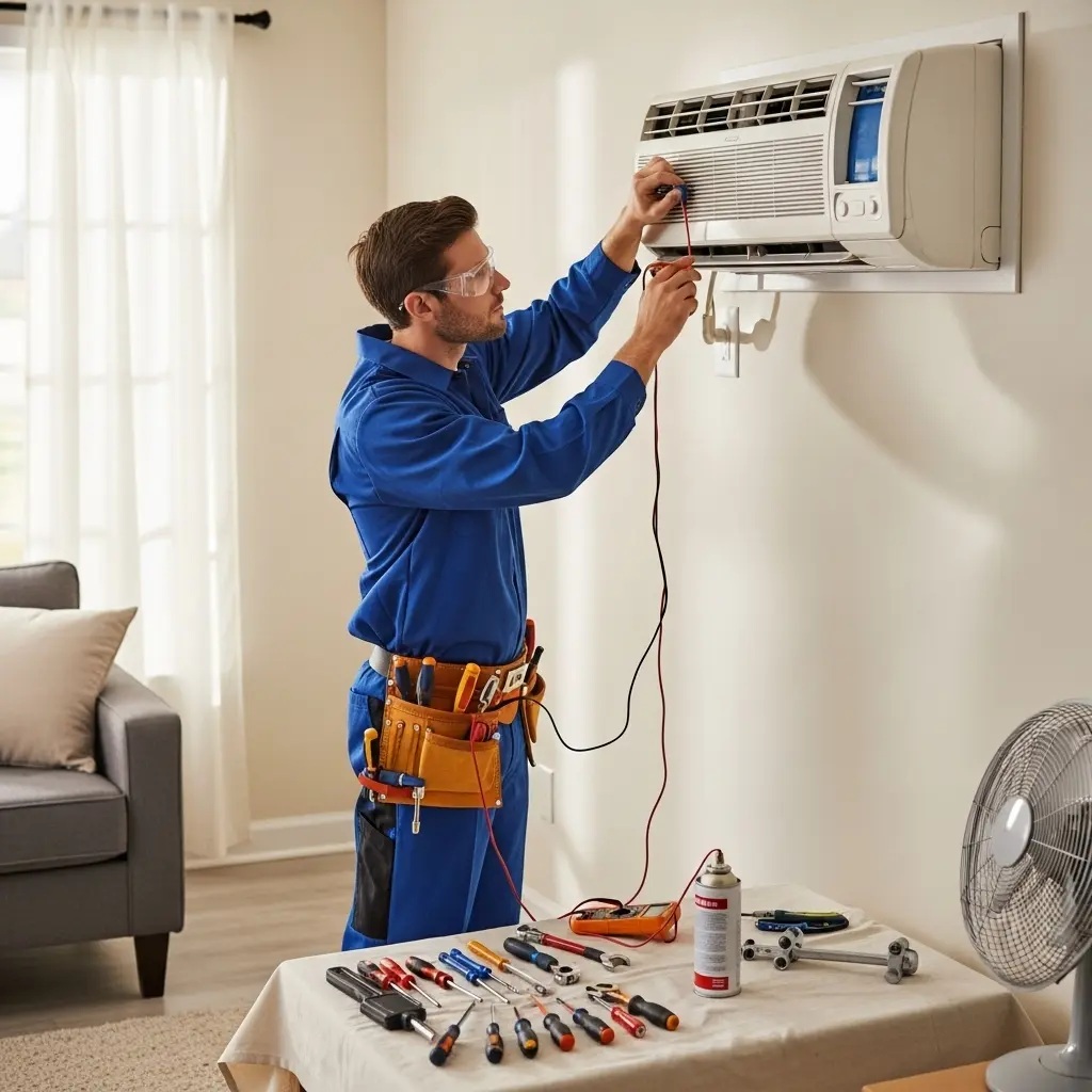 Kartepe Eminçelik Eminçelik klima gaz dolumu ve bakım – Enerji verimliliği artırıldı. - Teknik servis örneği